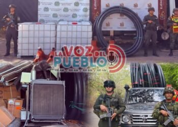 ¡Frenazo a la minería ilegal! Incautan más de $91 millones en insumos y equipos en Ataco