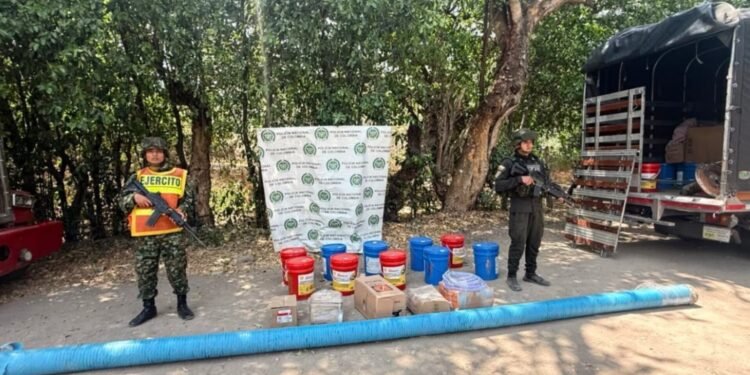 Golpe de más de $96 millones a la minería ilegal en Ataco
