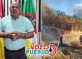 “‘Manos criminales’ estarían detrás de incendios en Prado: alcalde pide proteger el municipio