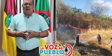 “‘Manos criminales’ estarían detrás de incendios en Prado: alcalde pide proteger el municipio