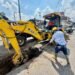 Paso a un carril en la vía a El Salado por obras de la Fase V del Acueducto Complementario