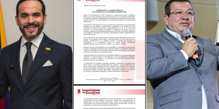 “La universidad pública no puede convertirse en un escenario de confrontación”: rector de la UT sobre autonomía universitaria