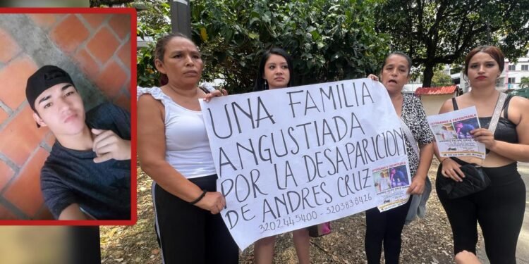 Familia busca a Andrés Felipe Cruz Varón, desaparecido desde el 28 de agosto en Ibagué