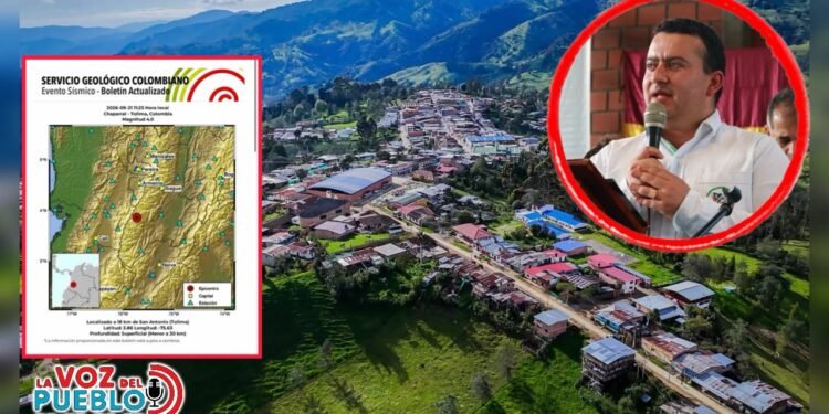 Más de 100 sismos sacuden a Chaparral y mantienen en máxima alerta a Roncesvalles
