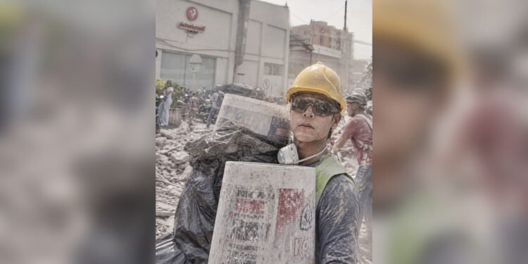 Reconocen a estudiante del IDEAD de la UT por rescatar víctimas tras el terremoto en Cali