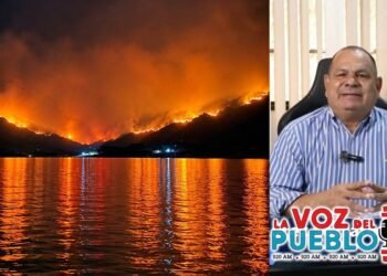 Prado enfrenta incendios cerca de La Represa: alcalde destaca protección de viviendas y vidas