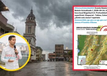 Geólogo advierte que los sismos de Chaparral podrían estar relacionados con la perturbación generada por el terremoto del 10 de agosto