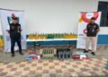 GOAT intensifica controles contra el contrabando en el oriente del Tolima: 140 botellas de licor y más de 150 cajetillas de cigarrillos fueron aprehendidas
