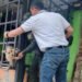 Rescataron a perrito que permanecía amarrado a la reja de una casa