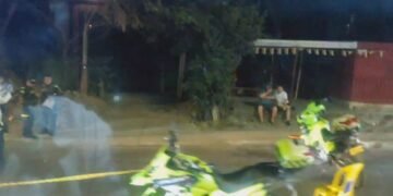 Balacera, captura y millonario hurto en el barrio Santa Ana