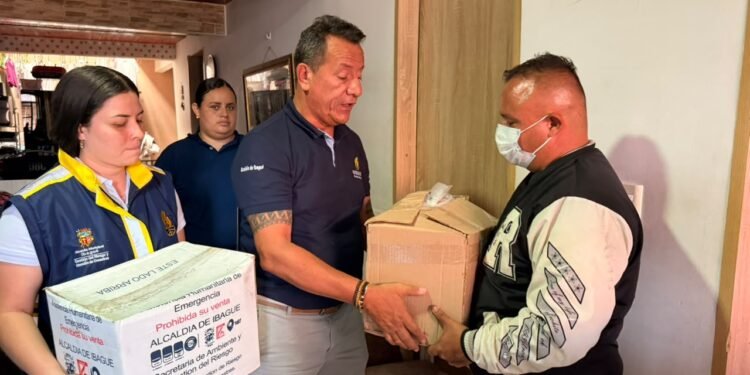 Entregaron ayudas a familias afectadas en el Hato de la Virgen