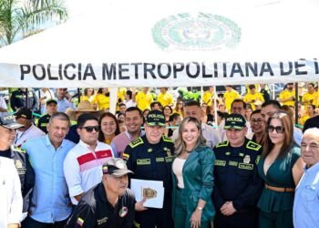 Alcaldesa Johana Aranda entregó predio para construcción de nueva Clínica de la Policía Nacional