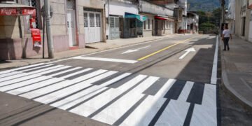El barrio Pueblo Nuevo estrena vías