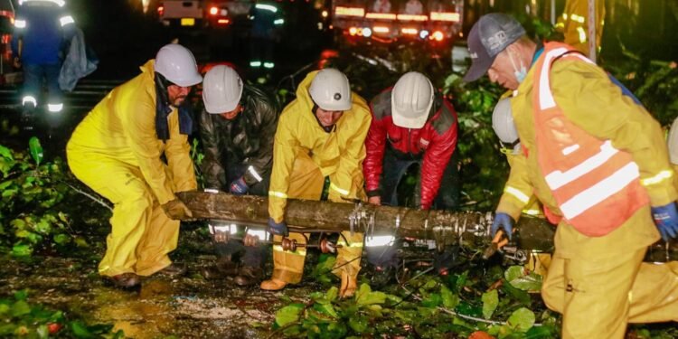 Vendaval deja más de 12 sectores afectados y más de 20 viviendas golpeadas en Ibagué
