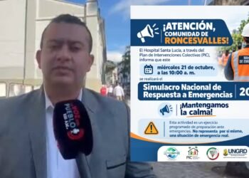 Después de los sismos, Roncesvalles pone a prueba su capacidad de respuesta ante emergencias