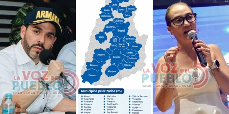 Gobernación del Tolima desmiente exclusión de 27 municipios de la inversión nacional: “no están por fuera”