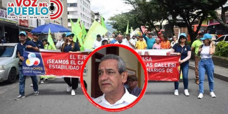 Sindicatos alistan marcha del 14 de octubre en Ibagué para defender las reformas laborales