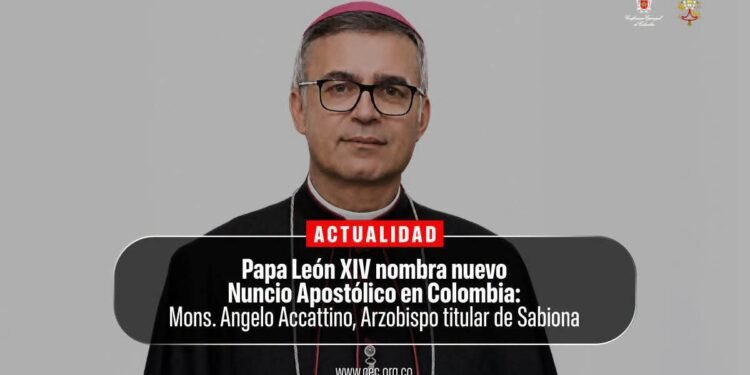 ¿Quién es Angelo Accattino? El sacerdote italiano que representa al Papa en Colombia y estará en Ibagué