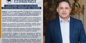 ¡Alerta por suplantación! Advierten que estarían utilizando un número falso a nombre del presidente del Senado