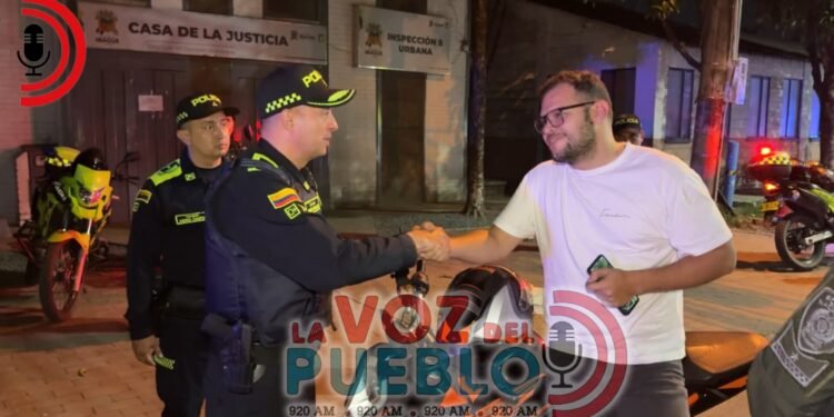 El nuevo comandante de la Metib ya está en las calles: el coronel Jeison Giraldo recorrió Ibagué y llegó hasta la comuna 8