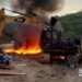 Cinematográfico operativo a la minería ilegal en el Tolima: destruyen maquinaria que movía casi $4.000 millones al mes