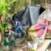 Seis cambuches fueron desmontados en la cuesta de la calle 14, en Ibagué