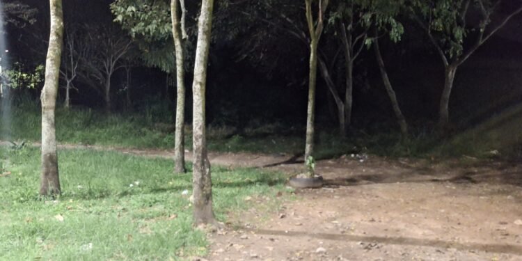 A oscuras y con miedo, habitantes del barrio Jardín Santander denuncian falta de alumbrado público
