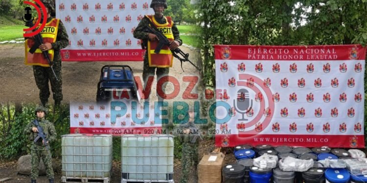 ¡Golpe a la minería ilegal en el Tolima! Incautan 560 galones de ACPM y millonario cargamento en Ataco