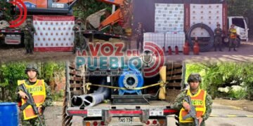 Golpe a la minería ilegal en el Tolima: Ejército pone bajo la lupa más de 3.000 galones de ACPM en Ataco