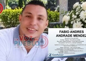 Andrés murió tras caer a la quebrada La Pioja en medio de una presunta riña familiar