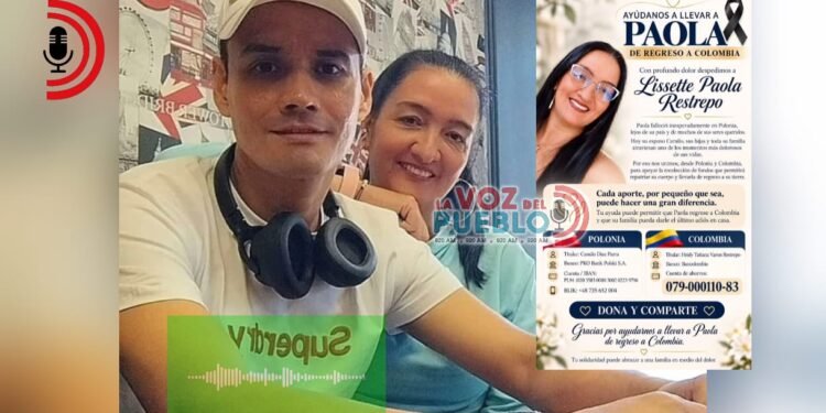 El desgarrador relato de Camilo, pareja de Paola Restrepo: la ibaguereña murió en Polonia y ahora buscan repatriarla”