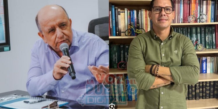Cruce de palabras entre Camilo Delgado y el diputado Carlos Reyes