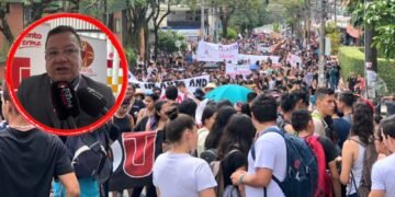 “Respetemos la ciudad”: rector de la UT pide marchas sin violencia ni daños a la infraestructura en la marcha