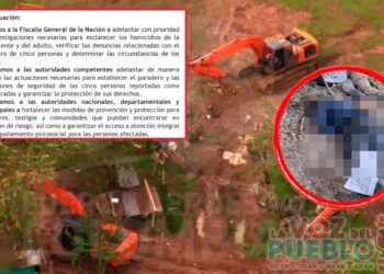 Defensoría del Pueblo exige a la Fiscalía esclarecer dos homicidios en Ataco y verificar presunto secuestro de cinco personas