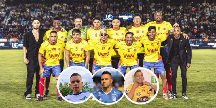 ¡En el cumpleaños de Ibagué! fútbol entre creadores de contenido de Colombia y Tolima