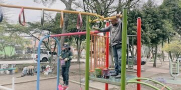 Alcaldía de Ibagué adelanta embellecimiento y fundido de placa en polideportivo del Parque de la 96
