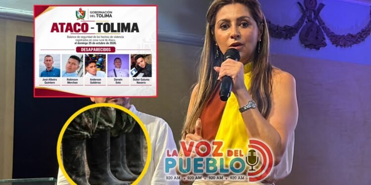 “Responsabilizamos de cualquier cosa que les llegue a pasar”: fuerte advertencia de la gobernadora por cinco secuestrados en Ataco