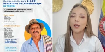 En el Tolima 142.004 beneficiarios están recibiendo desde hoy, la octava transferencia de Colombia Mayor