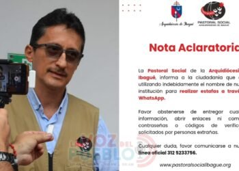 Denuncian estafa a nombre de la Pastoral Social de Ibagué: “Nunca pedimos plata”